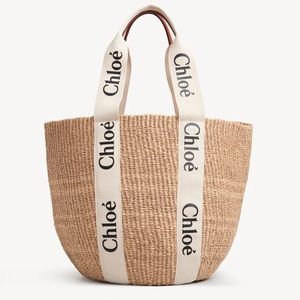 SOLD! Chloe Large Woody Basket Bag